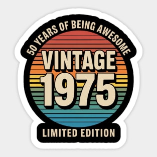 50th-birthday Sticker